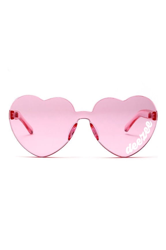 Delta Zeta Sunglasses  Heart Shaped Sunglasses printed with ACO Logo