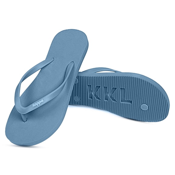 Sorority Shop Kappa Kappa Gamma Flip Flops - Officially Licensed Sorority Flip Flops for Women (Size Large, 10-10.5)