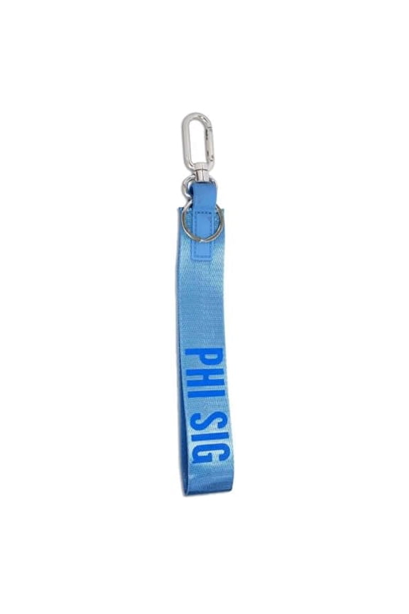 Hands-Free Sorority Nickname Phi Sigma Sigma Wristlet Lanyard Keychain