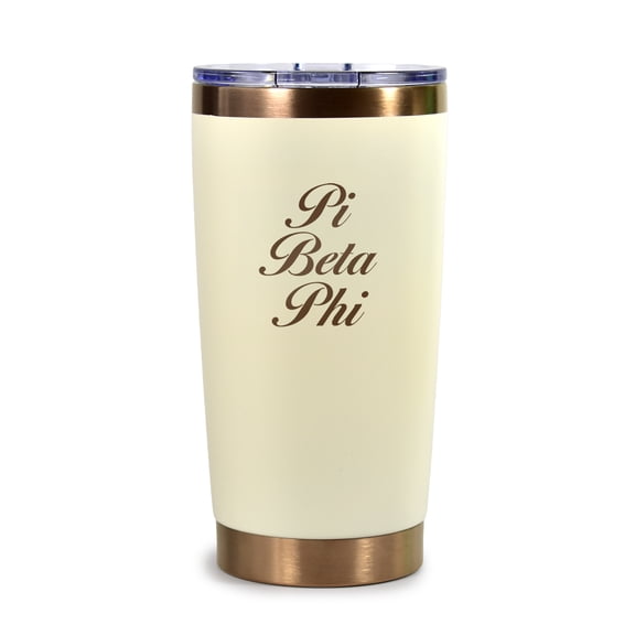 Sorority Shop Pi Beta Phi 20 oz. Insulated Tumbler with Sorority Name