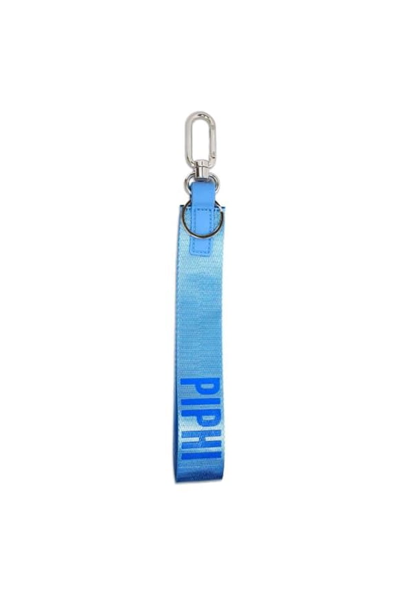 Pi Beta Phi Keychain - Hands-Free Wristlet Lanyard Keychain with Sorority Nickname, 9" Durable Polyester Strap  with Alloy Hardware, Holder for Keys, Wallet, Accessories