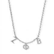 Sorority Shop Zeta Phi Beta Necklace   ZPB Name Necklace, Stainless Steel Sorority Gifts Necklace, Long-Lasting Zeta Phi Beta Gifts for Women