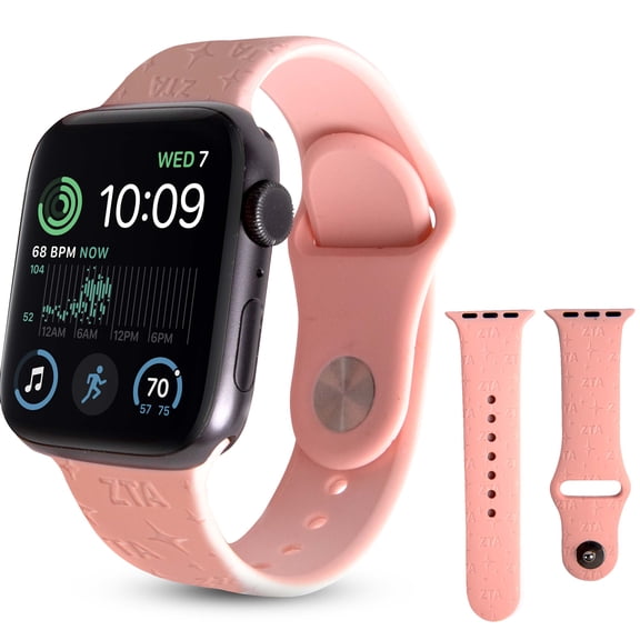 Sorority Shop Zeta Tau Alpha Smart Watch Band, Compatible with Apple Watch