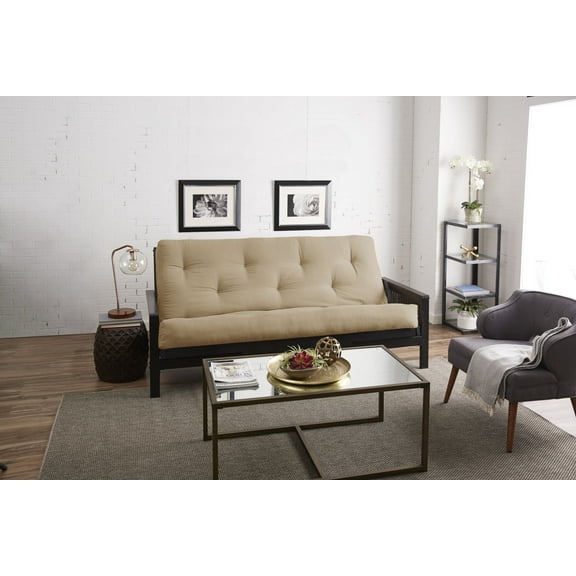 Sorra Home - 10 inch Reversible Tufted Futon Mattress, Full Size