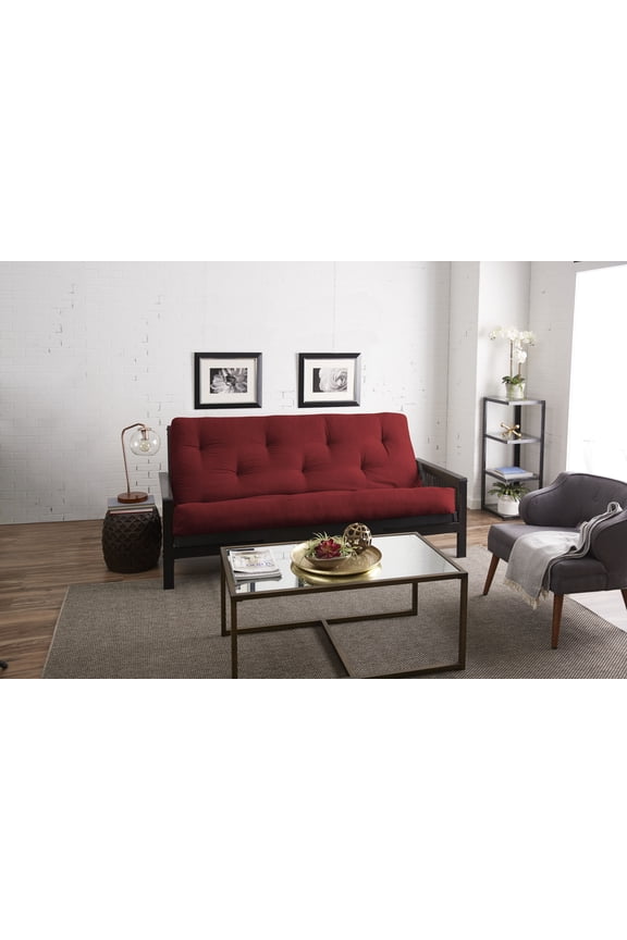 - 10 inch Reversible Tufted Futon Mattress, Queen Size