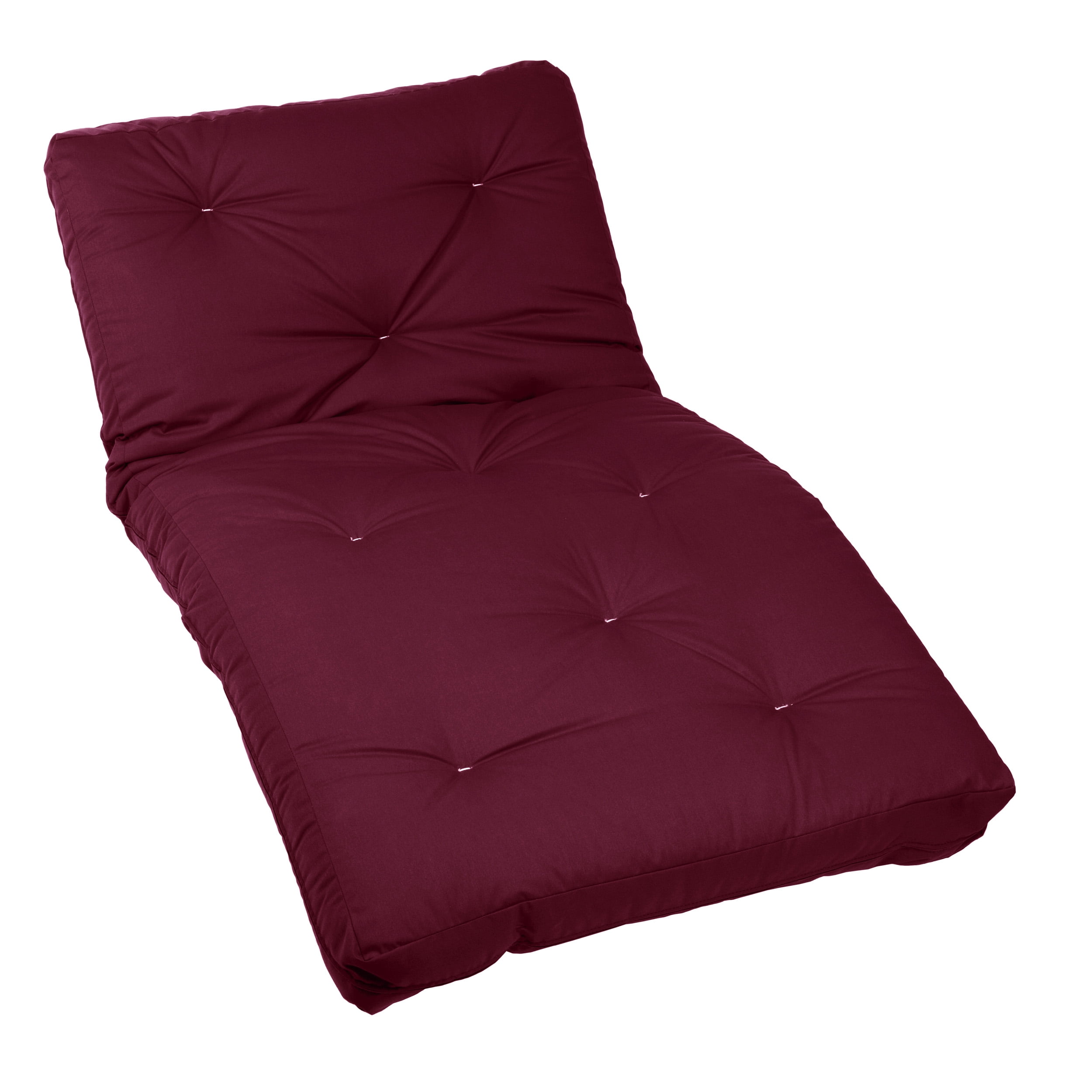 Sorra Home - 10 inch Reversible Tufted Futon Mattress, Twin Size