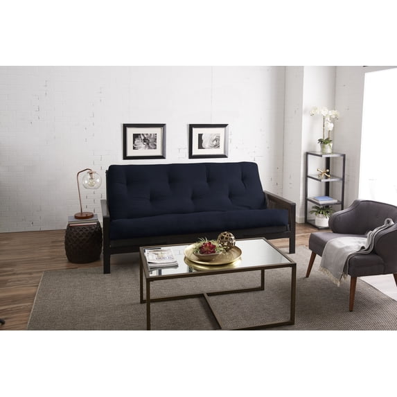 Sorra Home - 12 inch Reversible Tufted Futon Mattress, Queen Size