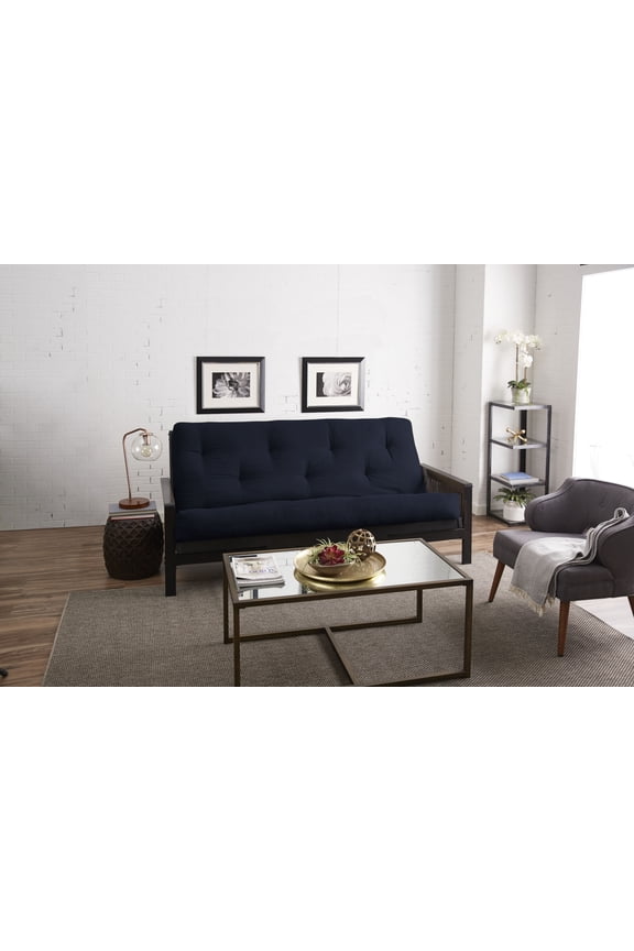 - 12 inch Reversible Tufted Futon Mattress, Queen Size