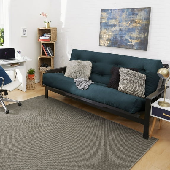 Sorra Home 5 inch Full Size Futon Mattress - Barcelona Turquoise