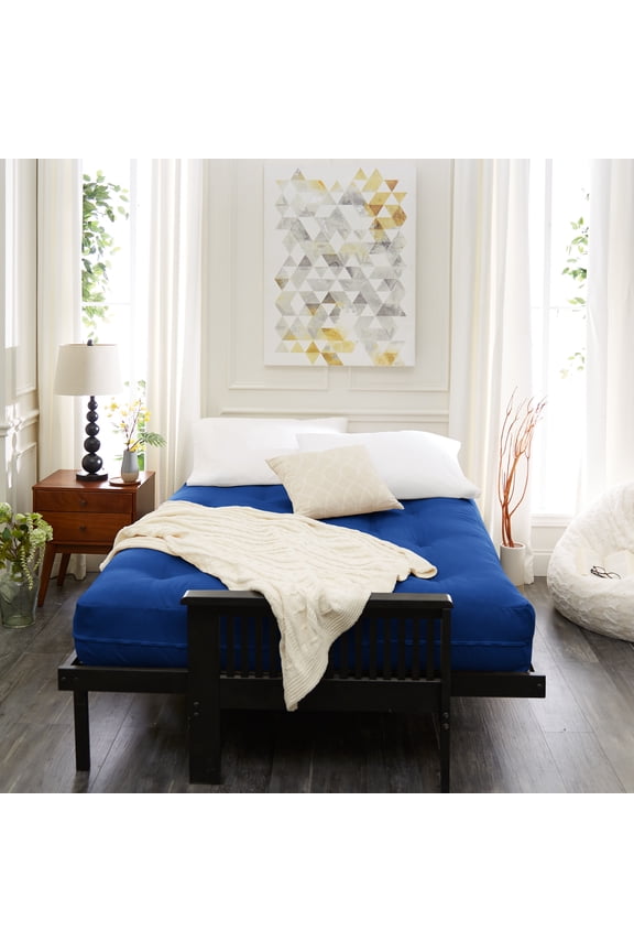 - 5 inch Reversible Tufted Futon Mattress, Queen Size