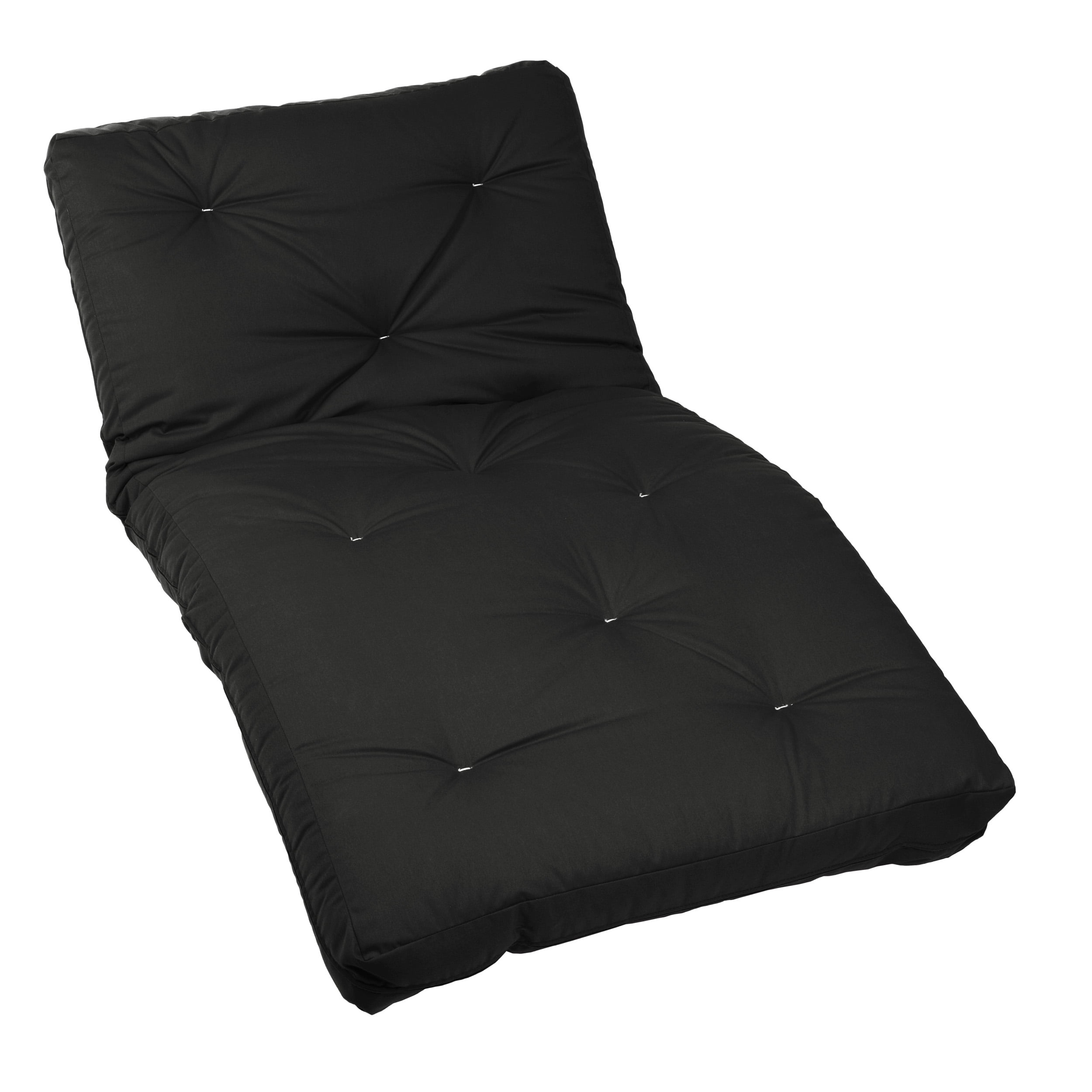 Sorra Home - 5 inch Reversible Tufted Futon Mattress, Twin Size