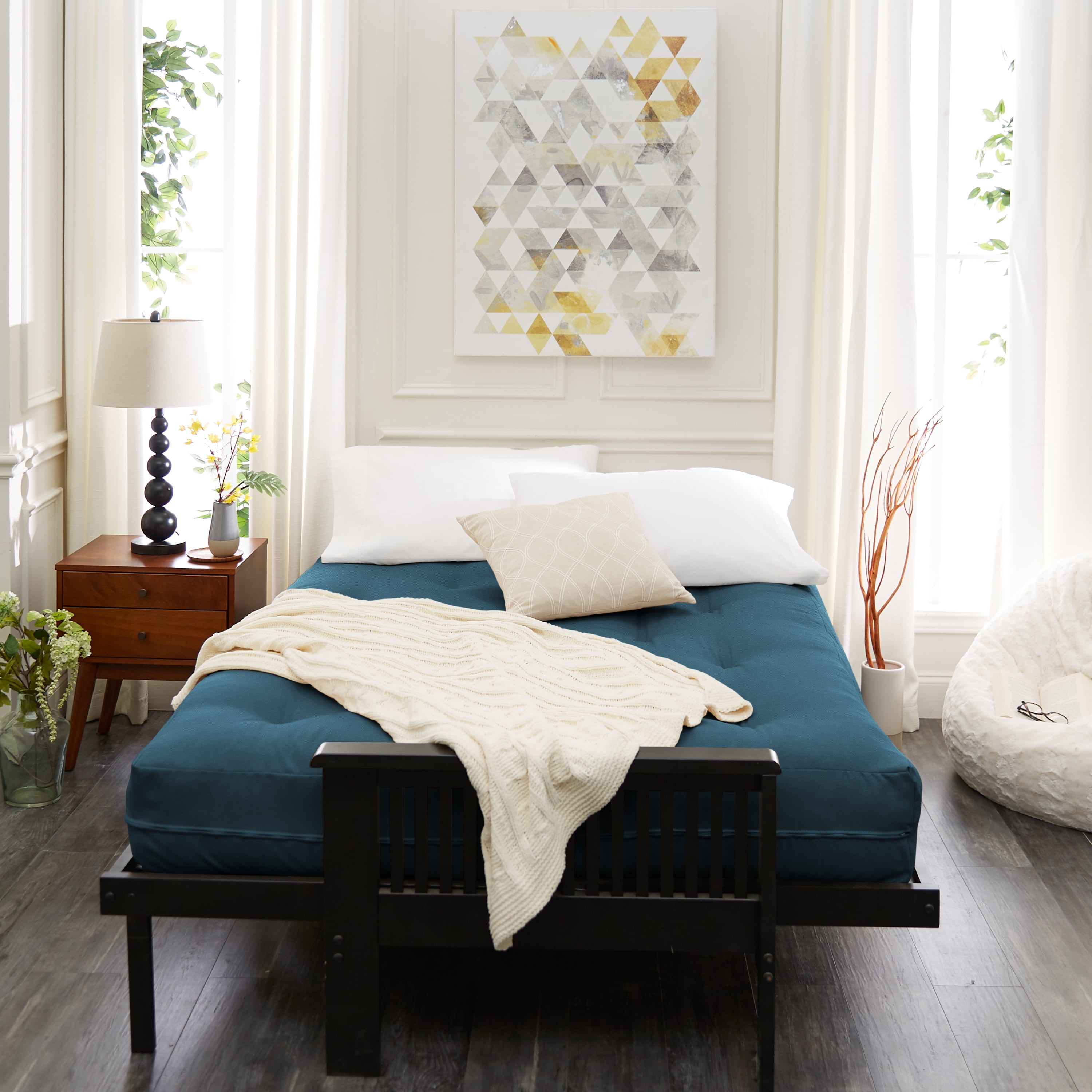 Sorra Home 8 inch Gel Memory Foam Futon Mattress Full Size