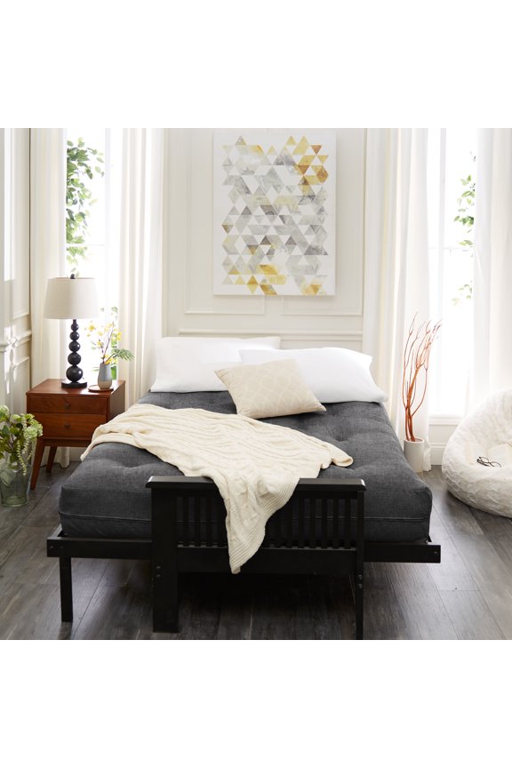 - 8 inch Reversible Tufted Futon Mattress, Queen Size