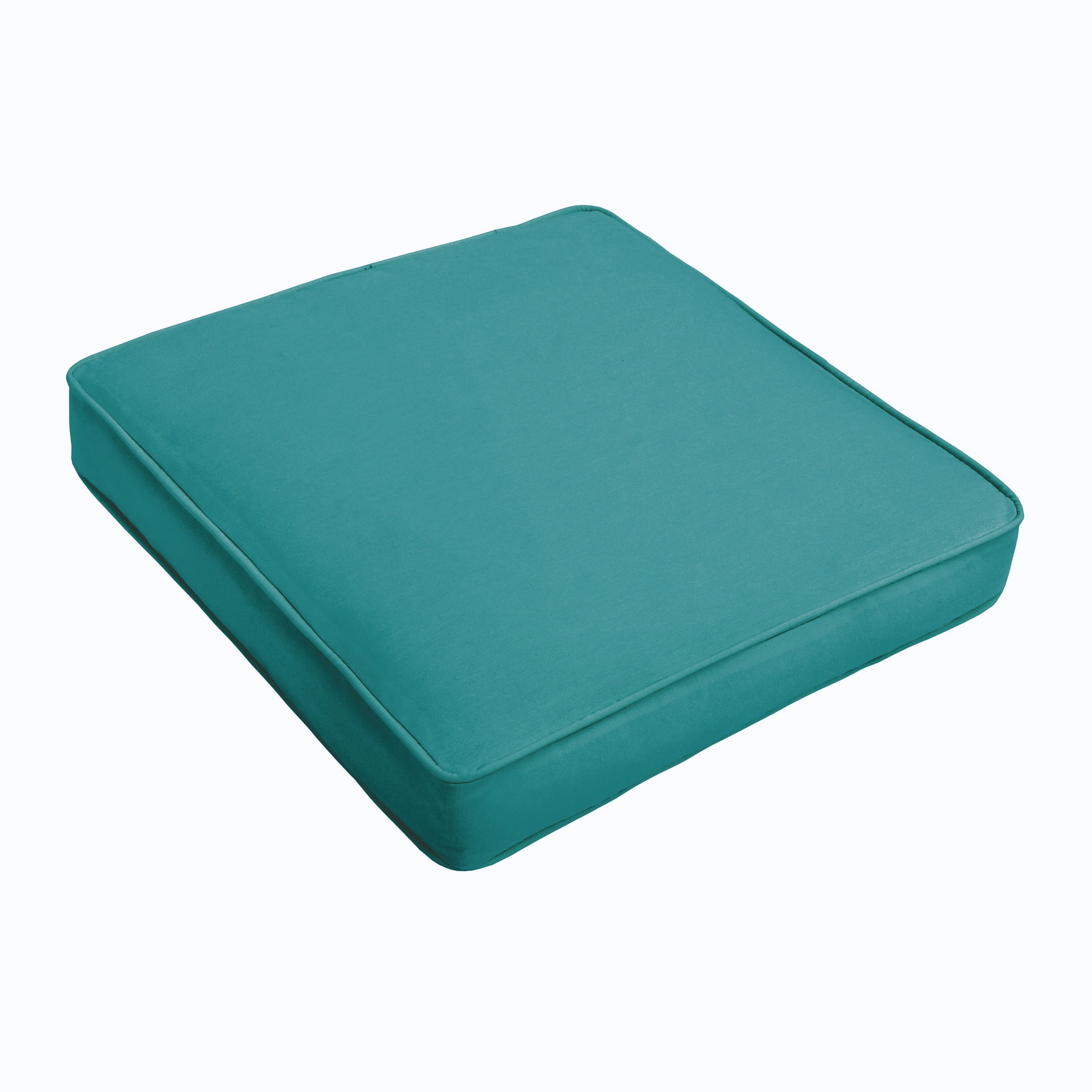 Sorra Home Aqua Blue Indoor/Outdoor Cushion, Corded