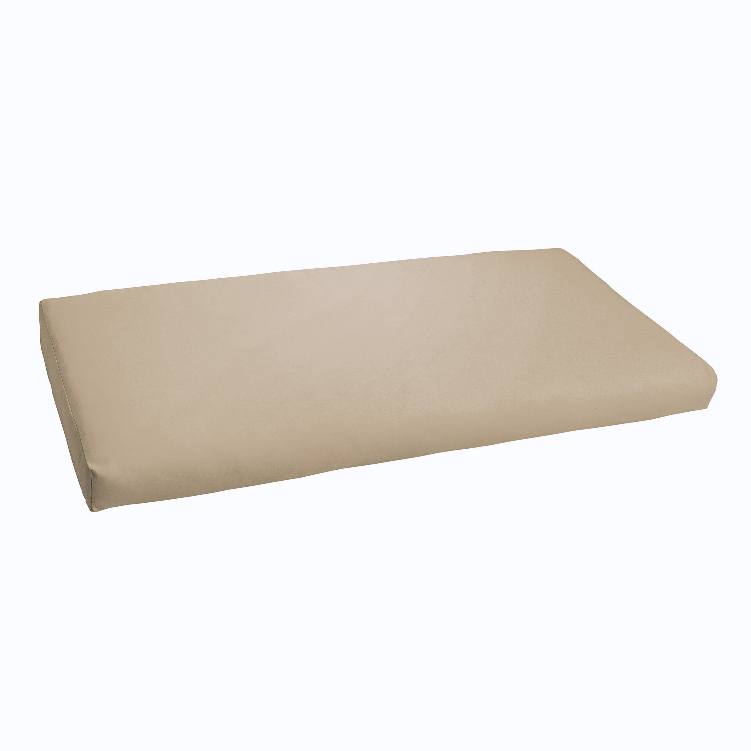 Sorra Home Beige Indoor Outdoor Bench Cushion Bristol