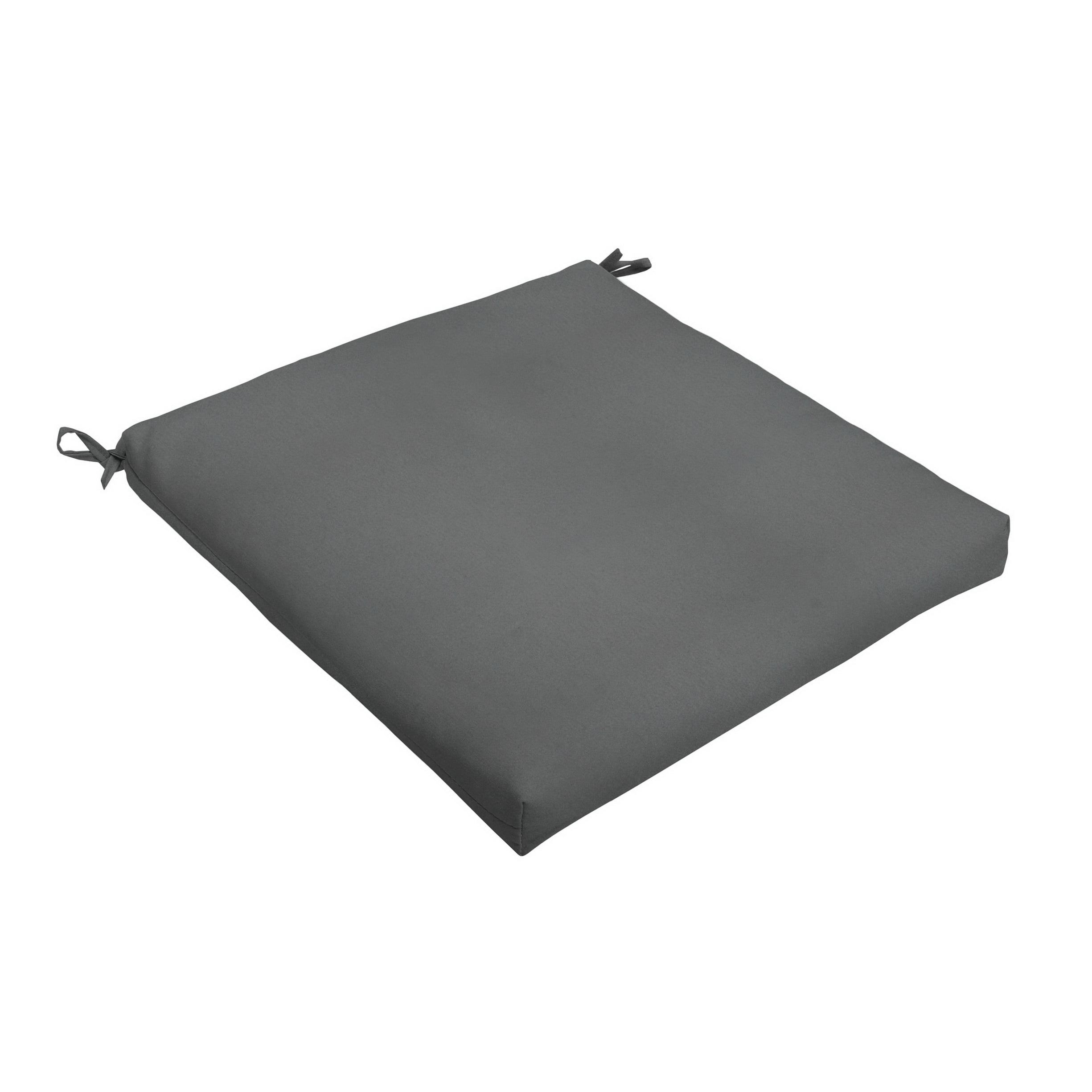 Sorra Home Charcoal Grey Indoor/Outdoor Cushion, Bristol