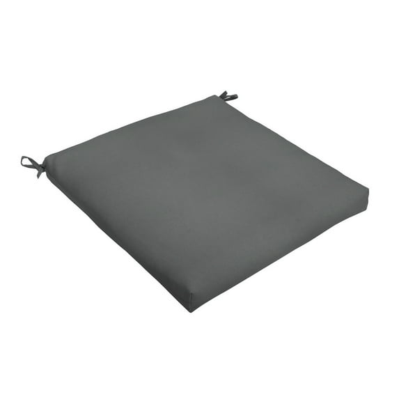 Sorra Home Charcoal Grey Indoor/Outdoor Cushion, Bristol