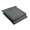 thumbnail image 1 of Sorra Home Charcoal Grey Indoor/Outdoor Cushion Set, Bristol, 1 of 4