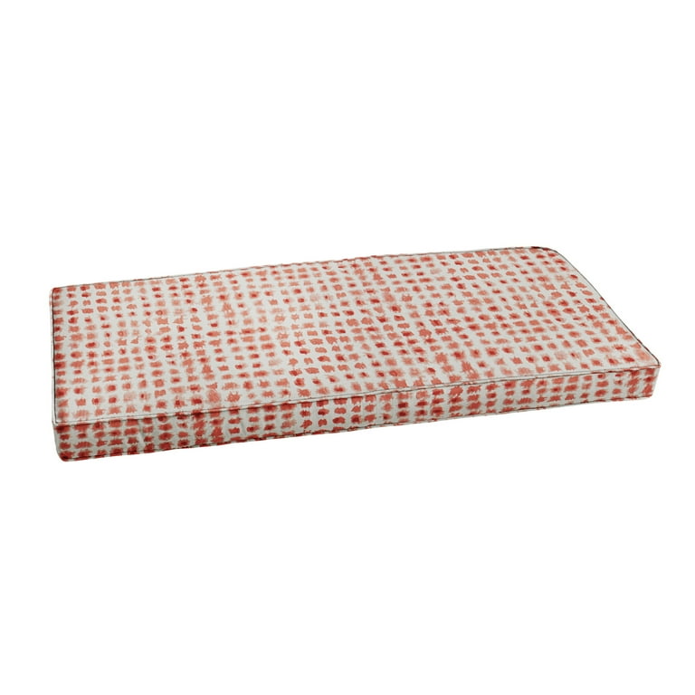 Sorra Home Coral Indoor Outdoor Bench Cushion Corded Walmart