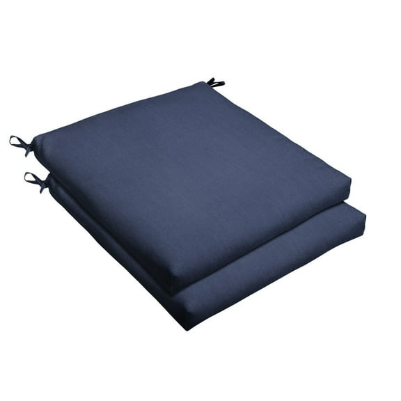Sorra Home Dark Blue Indoor/Outdoor Cushion Set, Bristol