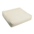 thumbnail image 1 of Sorra Home Ivory Indoor/Outdoor Deep Seating Cushion, Round Front, 1 of 4