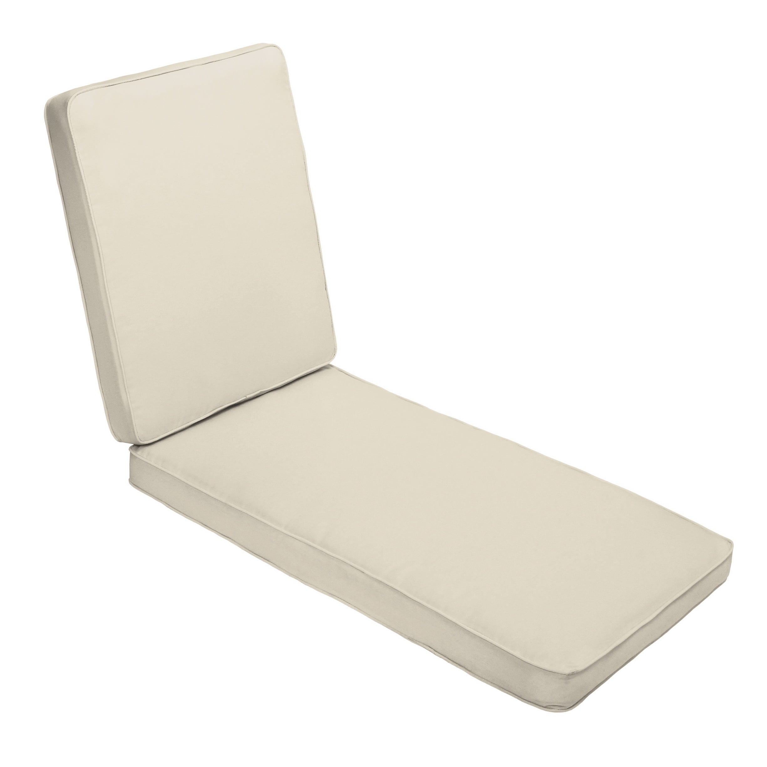 Sorra Home Ivory Indoor/Outdoor Hinged Cushion, Corded
