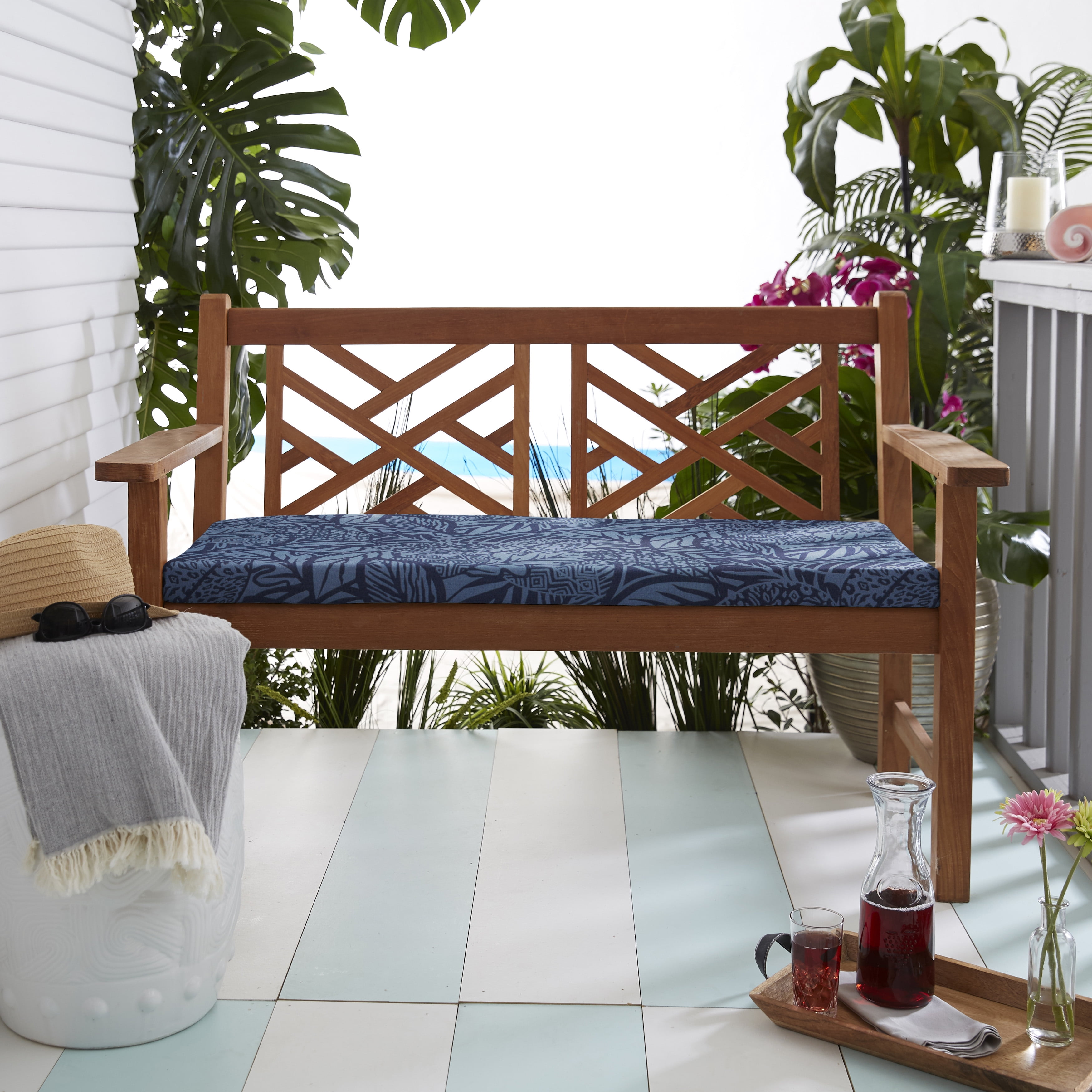 Sorra Home Maven Capri Indoor/Outdoor Bench Cushion