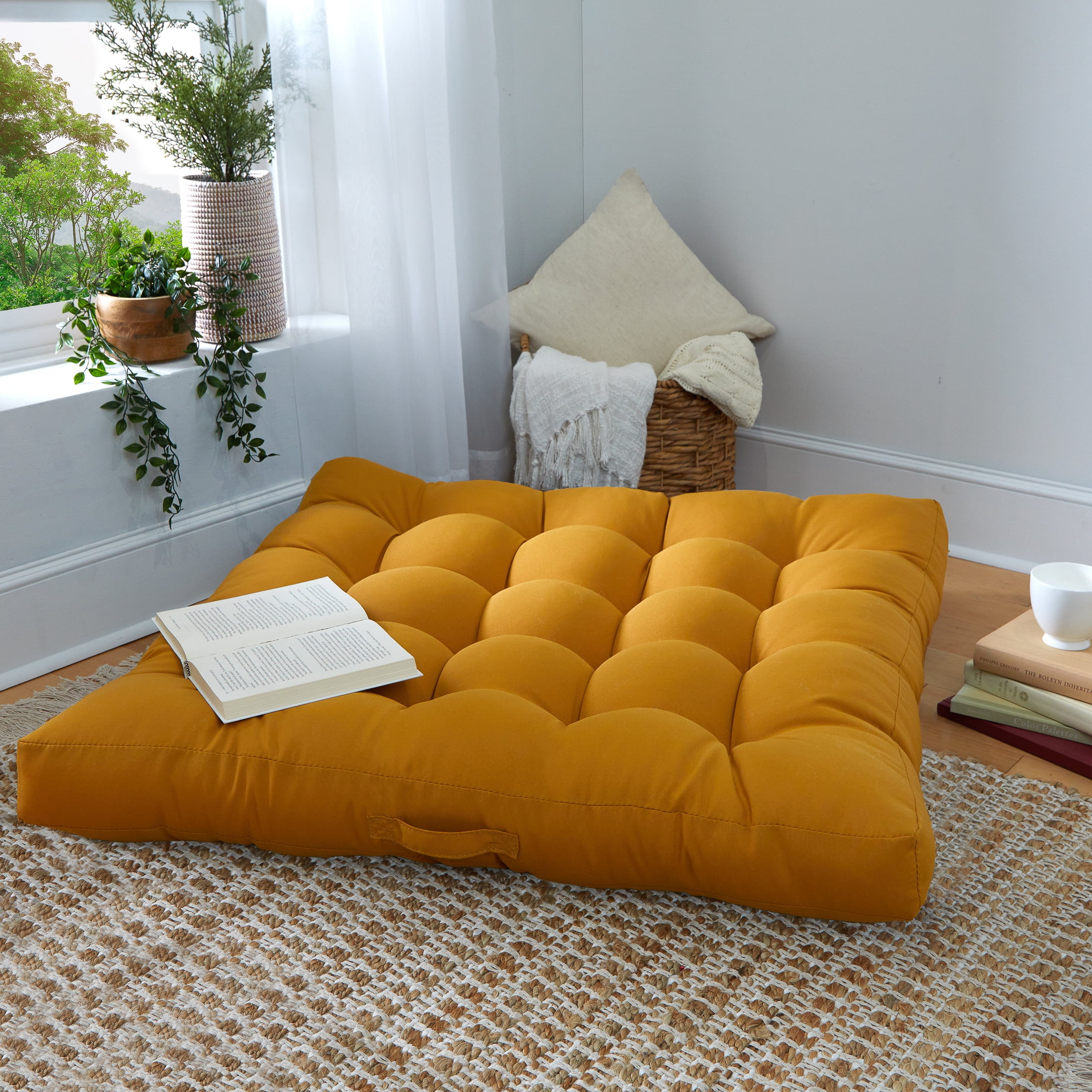 https://i5.walmartimages.com/seo/Sorra-Home-Mustard-Square-Floor-Pillow-with-Handle-40-in-x-40-in-x-5-in_0253c6c6-f4af-4d8c-9f3b-e48c61029d08.96e6080bfc3846ac9b64f28ad058c8a6.jpeg