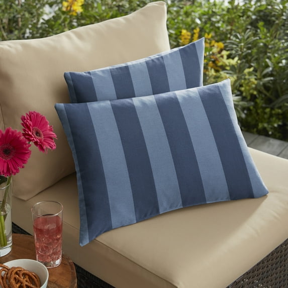 Sorra Home Preview Capri Indoor/Outdoor Knife Edge Pillow Set of Two