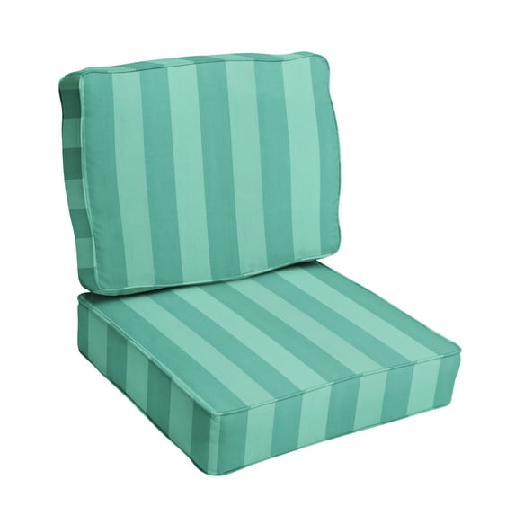 Sorra Home Lagoon Indoor/Outdoor Deep Seating Cushion Set