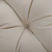 Sorra Home Indoor Round Papasan Cushion 48" x 48" x 4" - Mauve ...