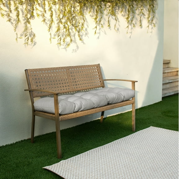 Sorra Home Shadow Bench Cushion 37 in x 17 in x 2 in