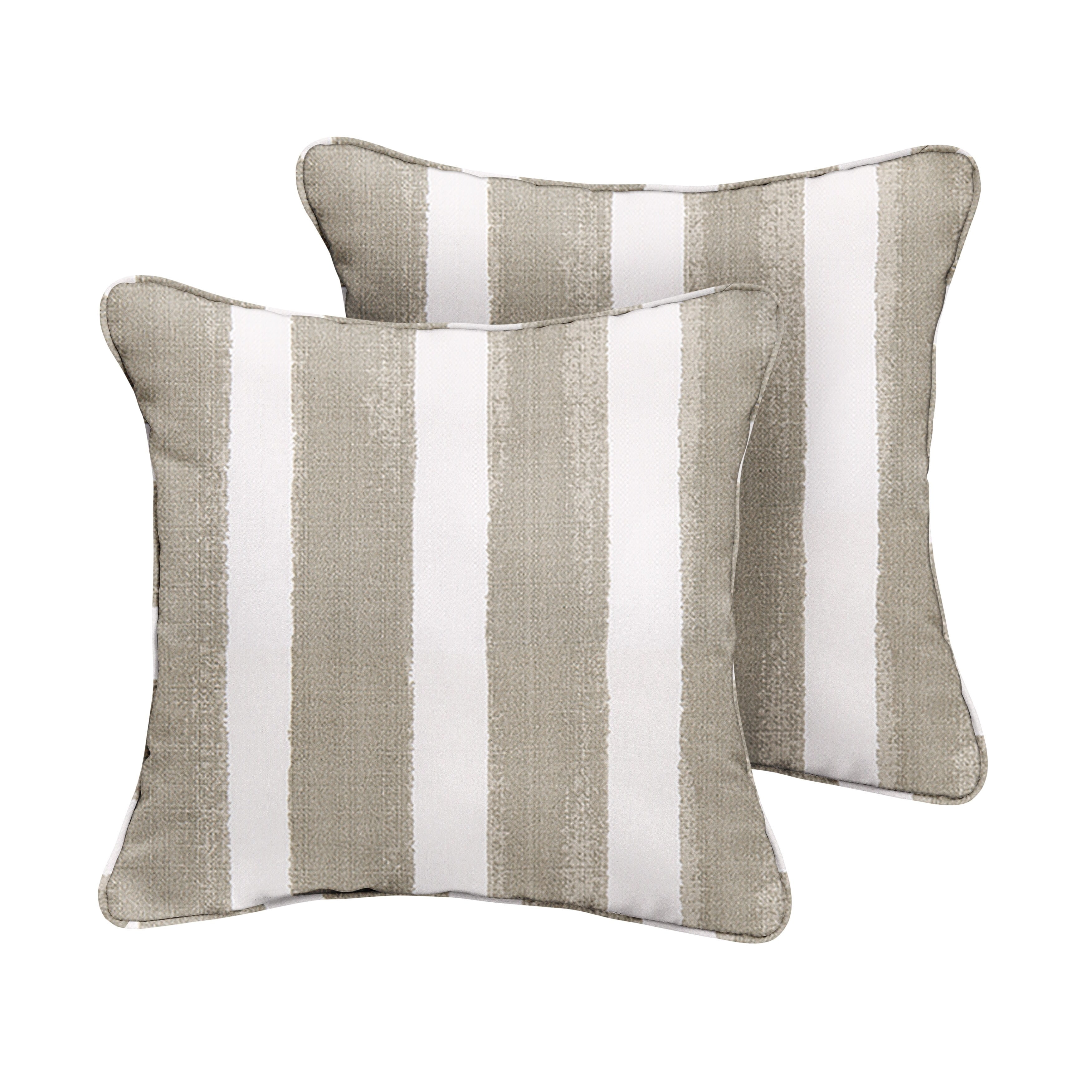Tan and white outdoor pillows hotsell