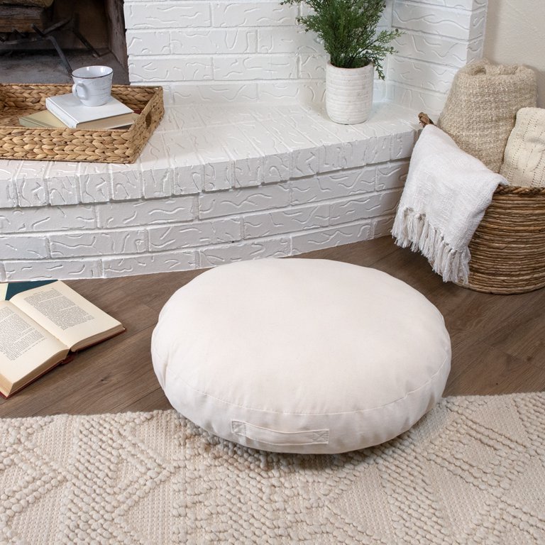 Extra large discount round floor pillows