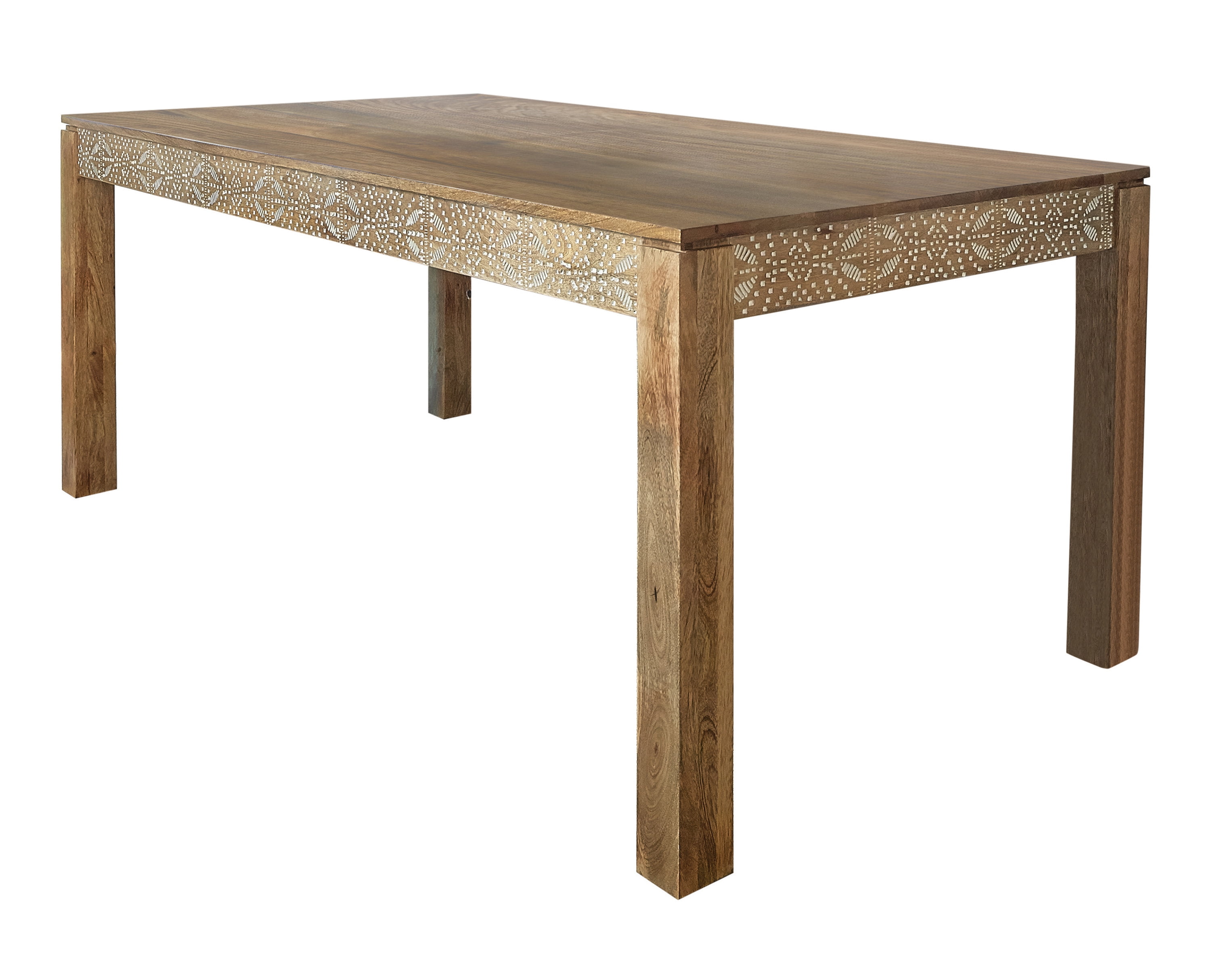 Sorrel Rectangle Dining Table Natural, Mango Wood