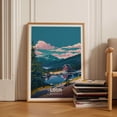 thumbnail image 1 of Sorrento Italy Coastline Italy Landscape Decor, Unframed Paper Poster 24x36in, 1 of 4