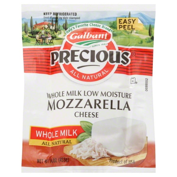 Sorrento Precious Whole Milk Mozzarella Cheese, 16 Oz.