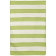 thumbnail image 1 of Sorrento Rugby Stripe Lime Rug-Color:Green,Size:66"Lx42"Wx0.25"H, 1 of 3
