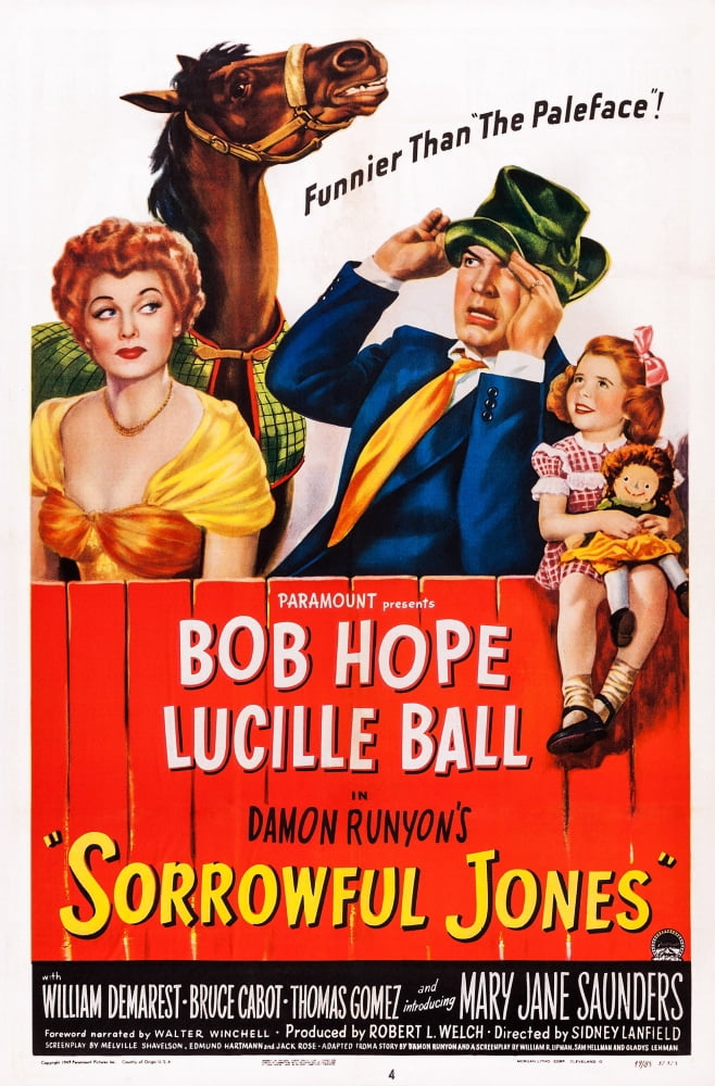 Sorrowful Jones U Canvas Art - (11 x 17)