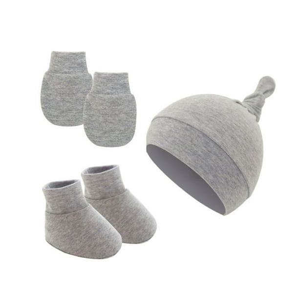 Newborn hat and gloves on sale