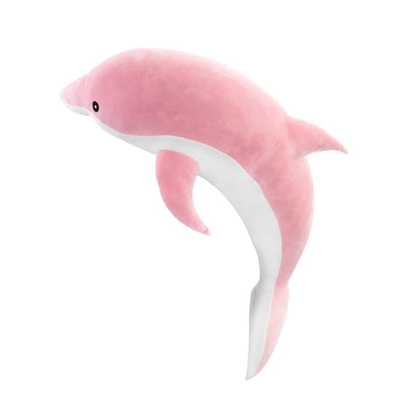 Sorrowso 30-100cm Kawaii Soft Dolphin for Creative Stuffed PP Cotton Animal Nap Pillow Children Birthday Gift Home Furnishings Sofa Car Cushion