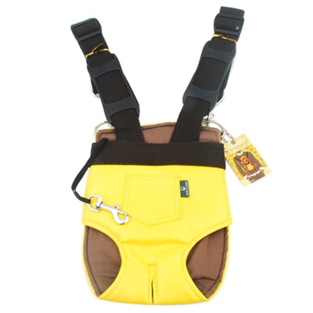 Sorrowso Dog Cat Carrier Backpack for Small Dog Front & Back Harness Legs out for Camping