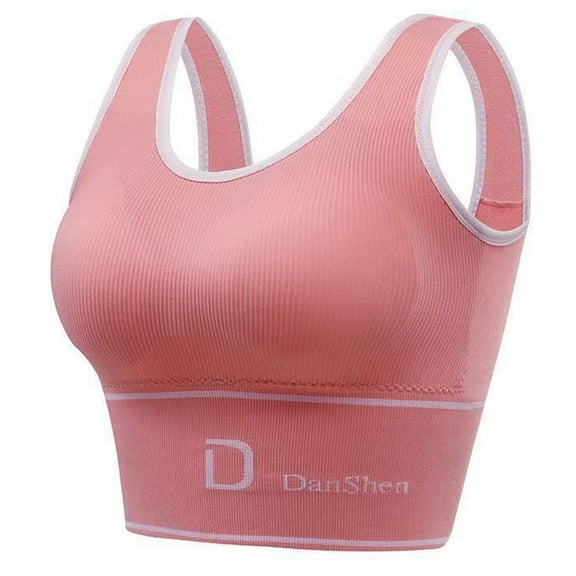 Sorrowso Sport Bra for Women Fitness Gym Vest Crop Top Padded Shockproof Yoga Sportwear