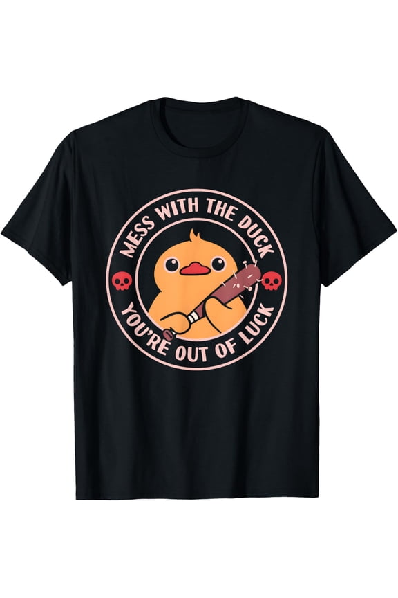 Sorry Can'T Ducks Bye Retro Vintage Duck Lover Owner T-Shirt