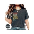thumbnail image 1 of Sorry Can't Cross Stitch Bye Shirt, Funny Cross Stitch Shirt, Needlework Enthusiast Gift, Craft Lover Tee, Sewist Humor Shirt, 1 of 10