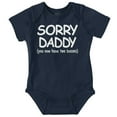 thumbnail image 1 of Sorry Daddy you have Two Bosses Now Romper Boys or Girls Infant Baby Brisco Brands 12M, 1 of 1