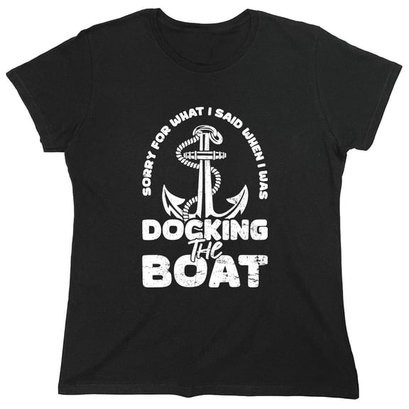 Sorry For What I Said Sarcastic Humor Novelty Funny Women's Casual Tees