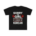 thumbnail image 1 of Sorry Girl Already Taken by hot Korean Soulmate Unisex T-shirt S-3XL Korea, 1 of 2
