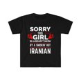 thumbnail image 1 of Sorry Girl Already taken by hot Iranian Soulmate Unisex T-shirt S-3XL Iran, 1 of 2