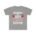 thumbnail image 1 of Sorry Guy Already taken by hot Kenyan Unisex T-shirt S-3XL Valentine's Day, 1 of 2